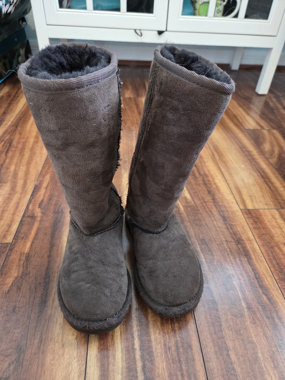 UGG Kids Tall Brown Winter Boots